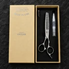 CHITIAN Z-04 thinning shears in protective packaging box