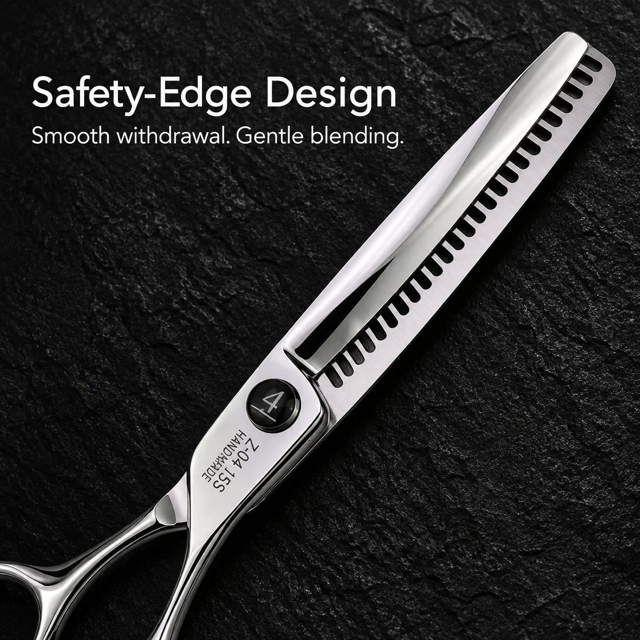 CHITIAN Z-04 safety-edge design for smooth withdrawal while texturizing