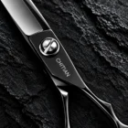 CHITIAN Z-01 silver slotted tension screw and CHITIAN blade logo detail