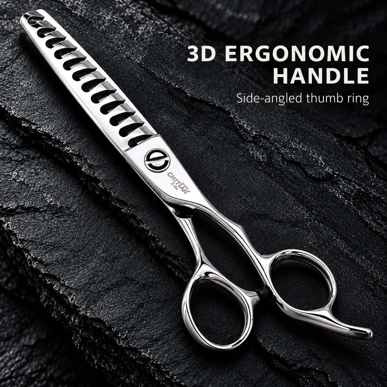 CHITIAN Z-06 45S ergonomic handle and fishbone thinning teeth