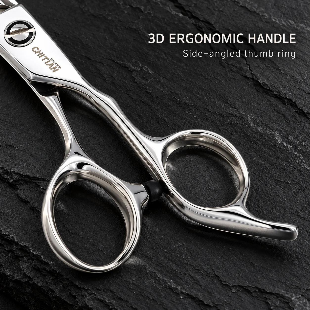 CHITIAN Z-06 45S side-angled thumb ring and ergonomic handle detail