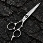 TOMIDAPRO F-02 60S professional 6.0-inch cutting scissors on black stone