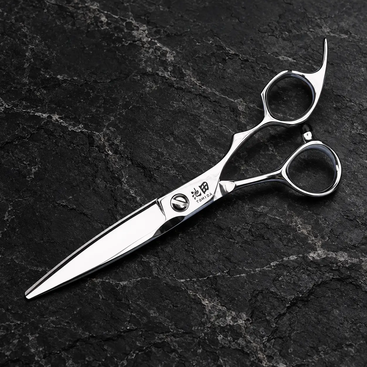 Z-02 60S Product Image 1 — Corrected Original Logo Z-02 60S professional slide cutting scissors, product image 1